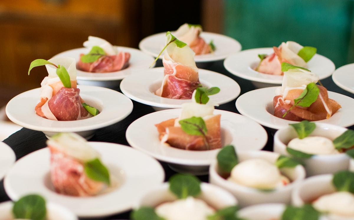 Networking Event Catering: Japanese Canapes & Finger Food