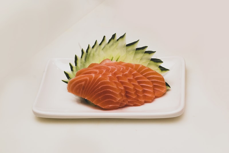 Salmon Sashimi — Sushijiro Japanese catering Singapore