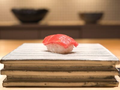 Tuna Nigiri — Sushijiro Japanese catering Singapore